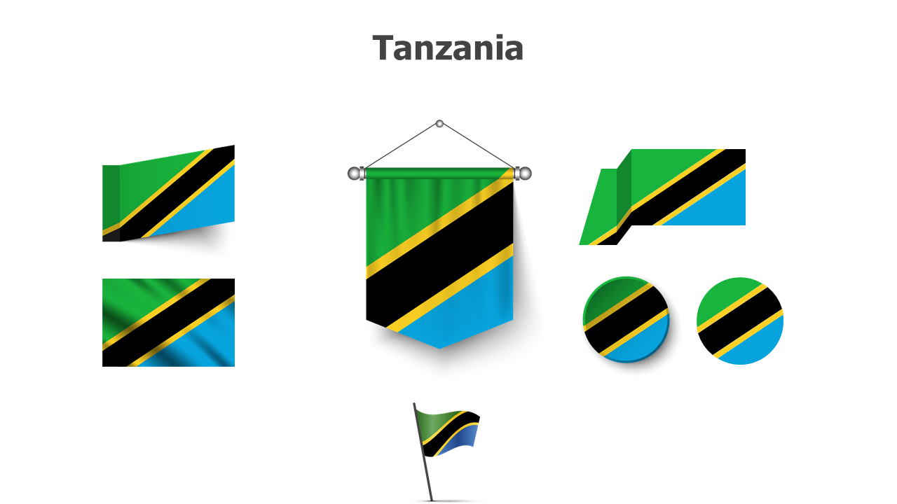 Tanzania flags
