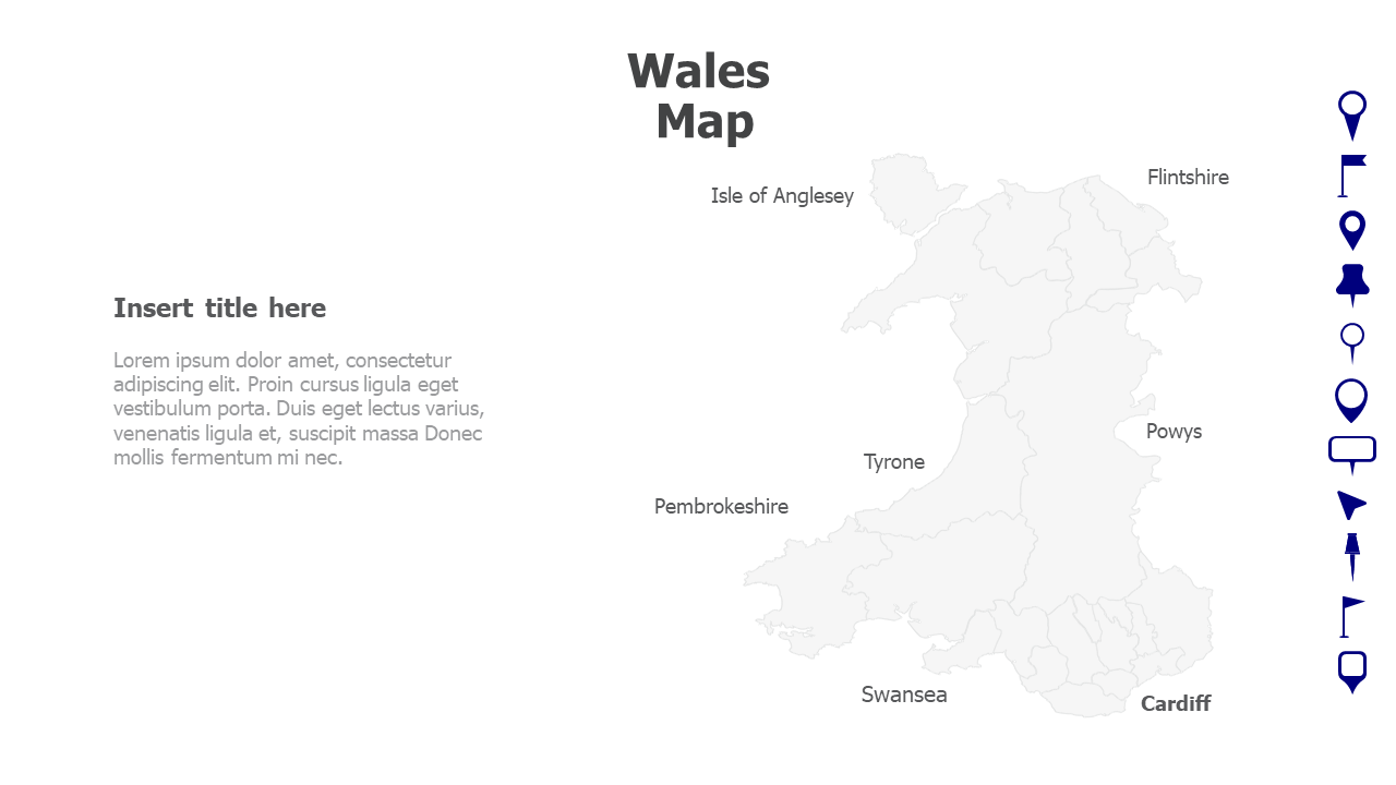 Wales Map
