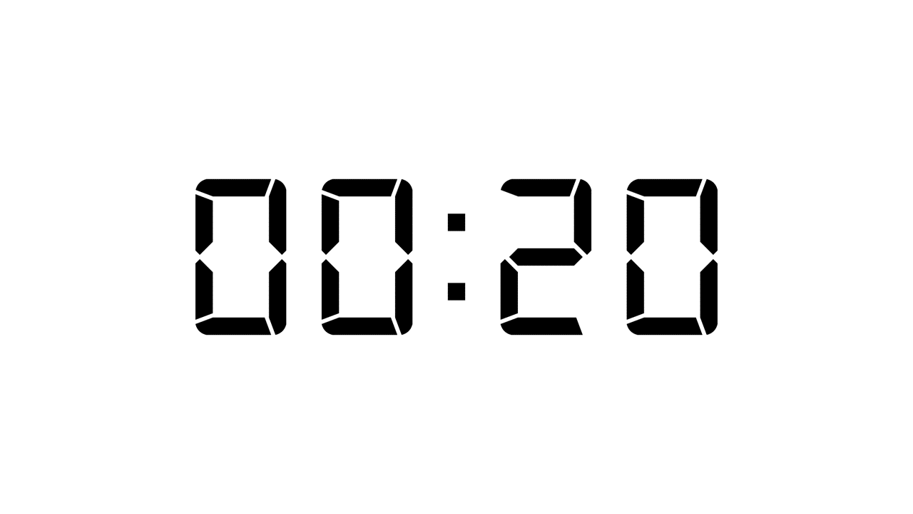 20 Seconds Timer