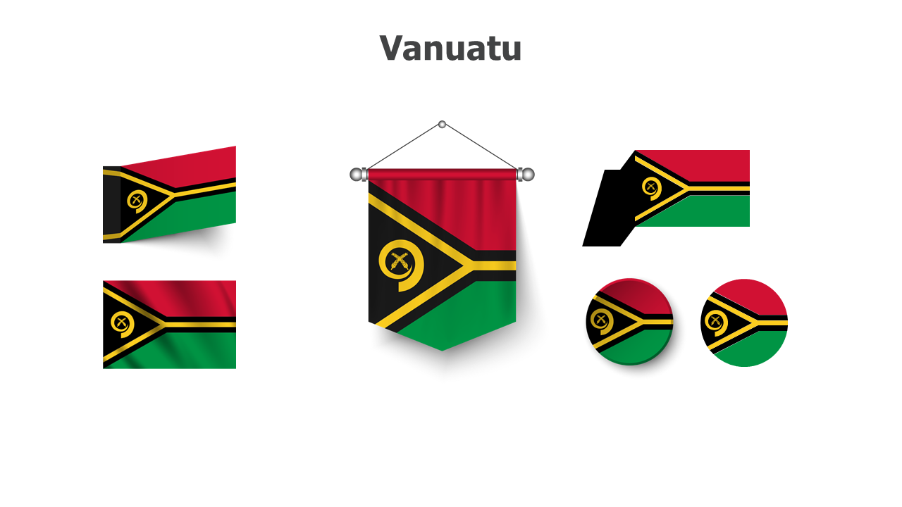 Vanuatu flags