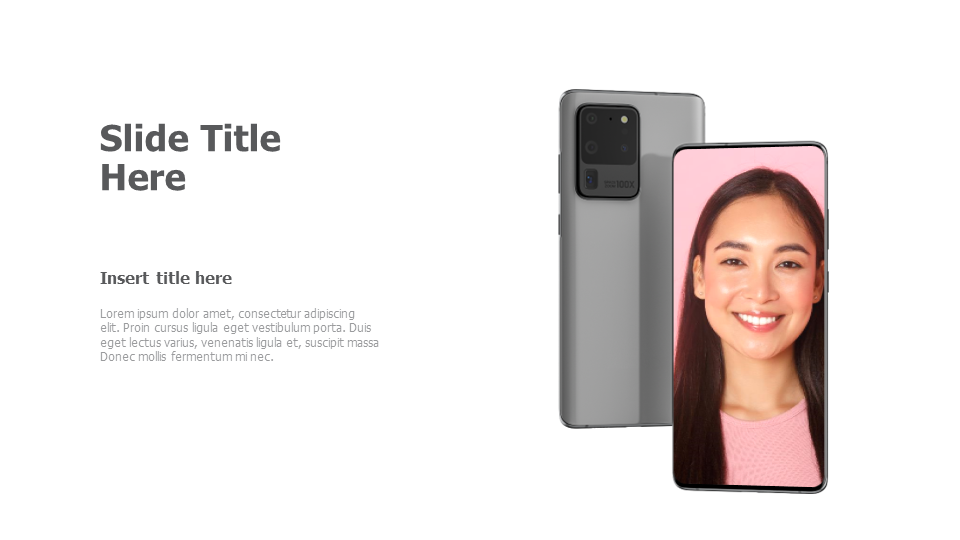 Samsung mobile mockup