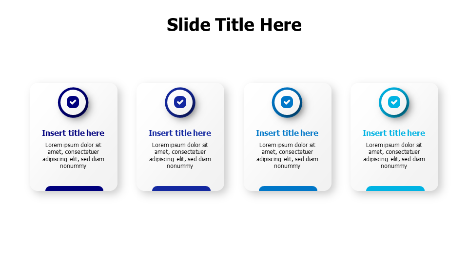 4 cards template
