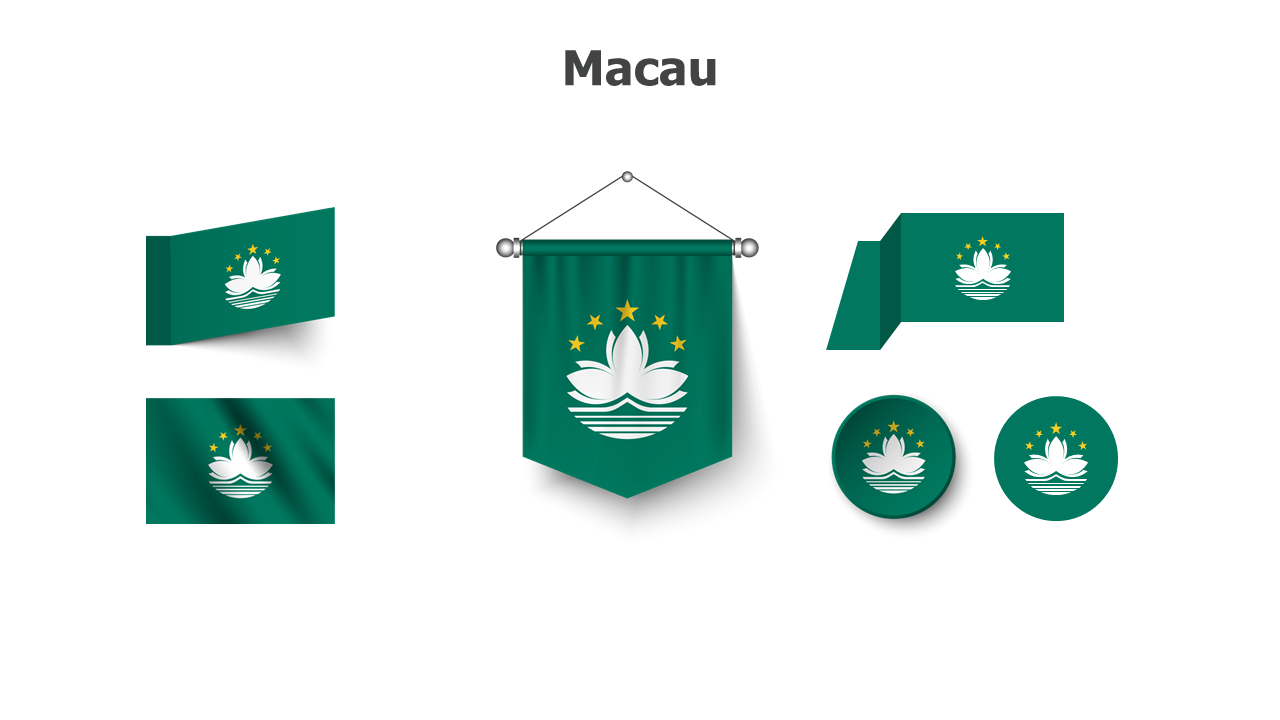 Macau flags
