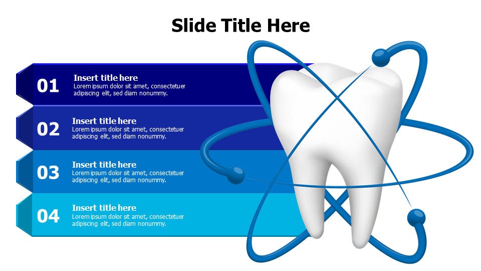4 points tooth protection infographic