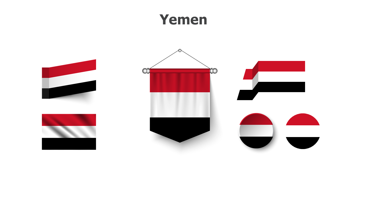 Yemen flags