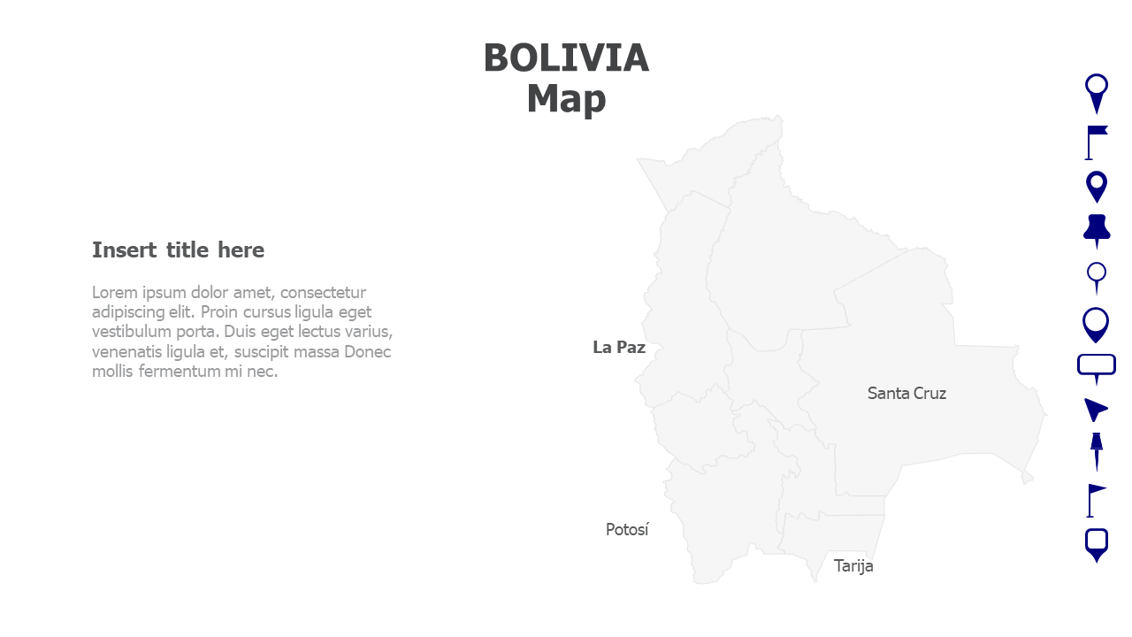BOLIVIA Map