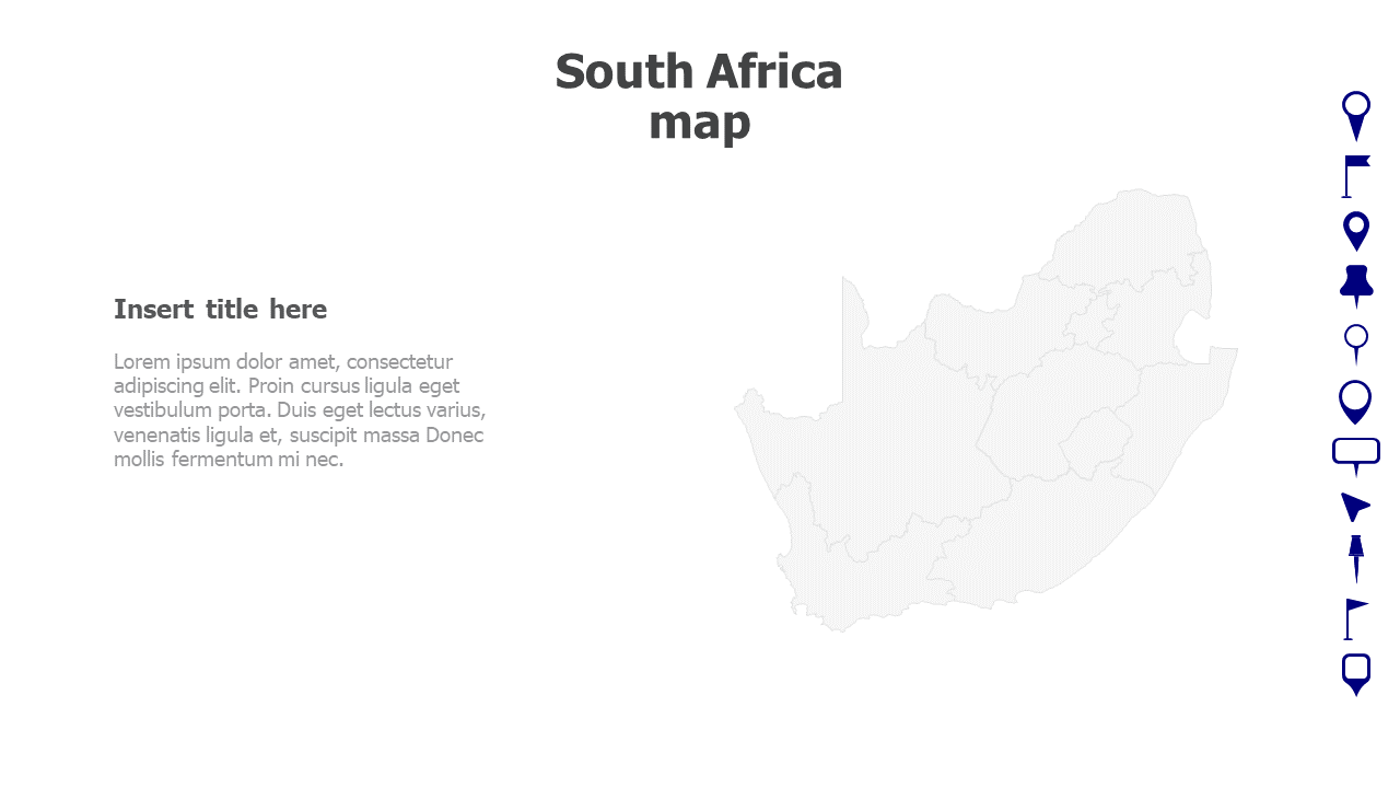 South Africa map