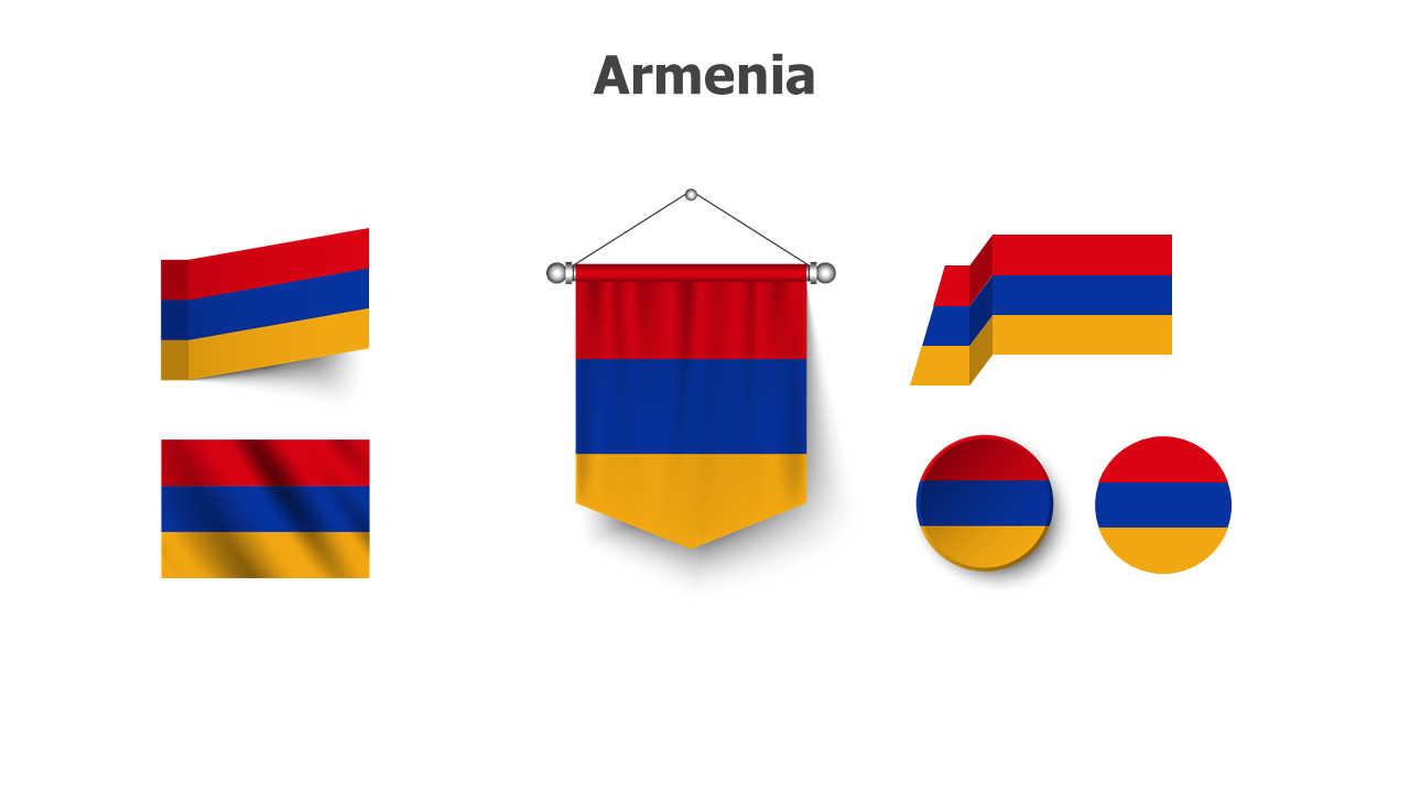 Armenia flags
