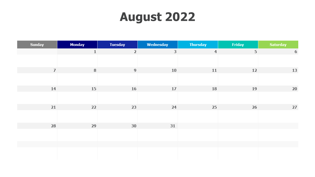 August 2022 - 2
