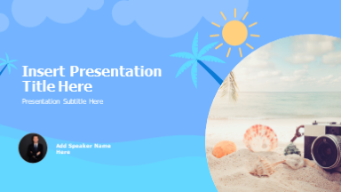 summer sea beach cover theme