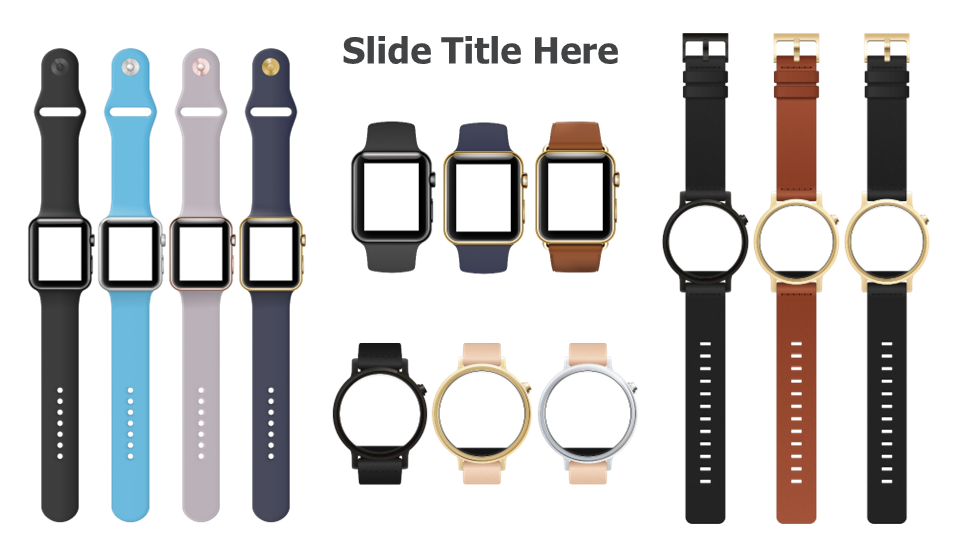 Different Smartwatch Mockups