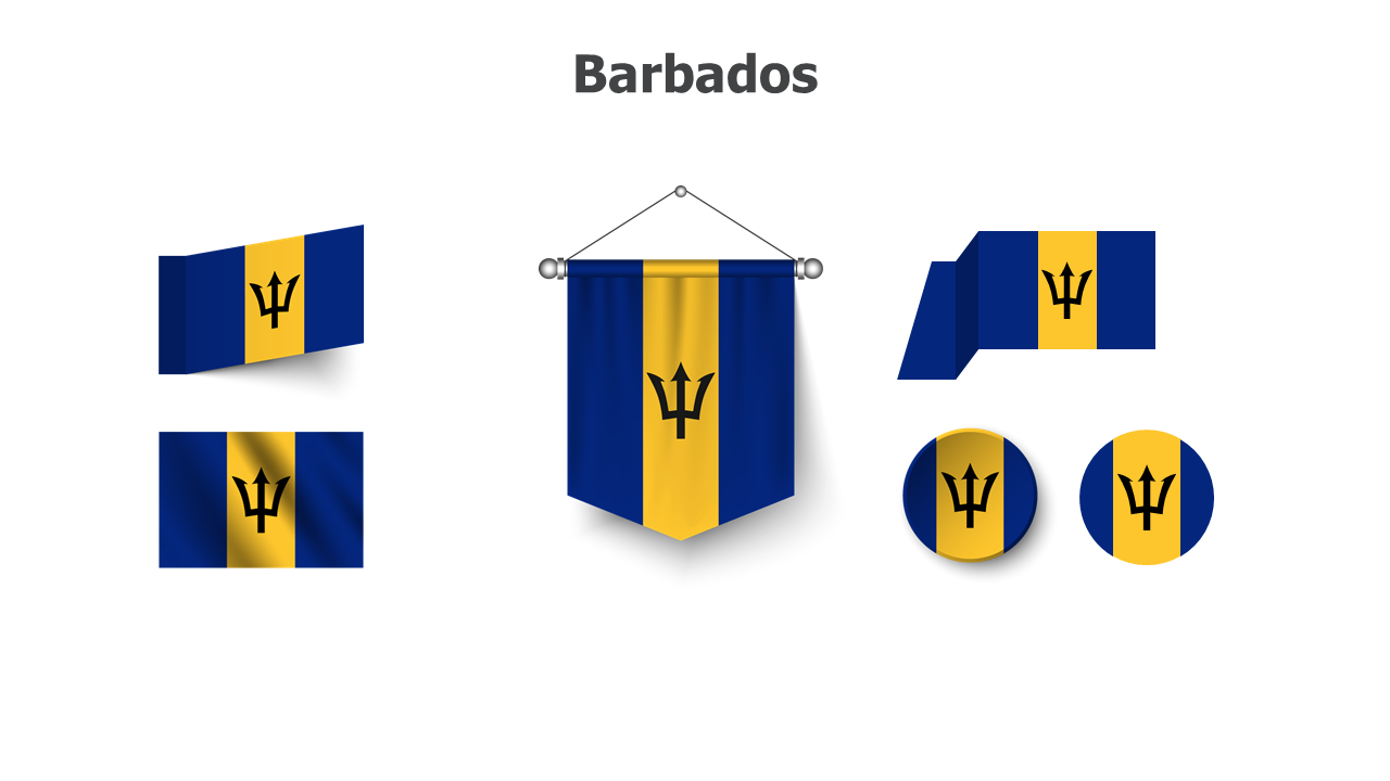 Barbados flags