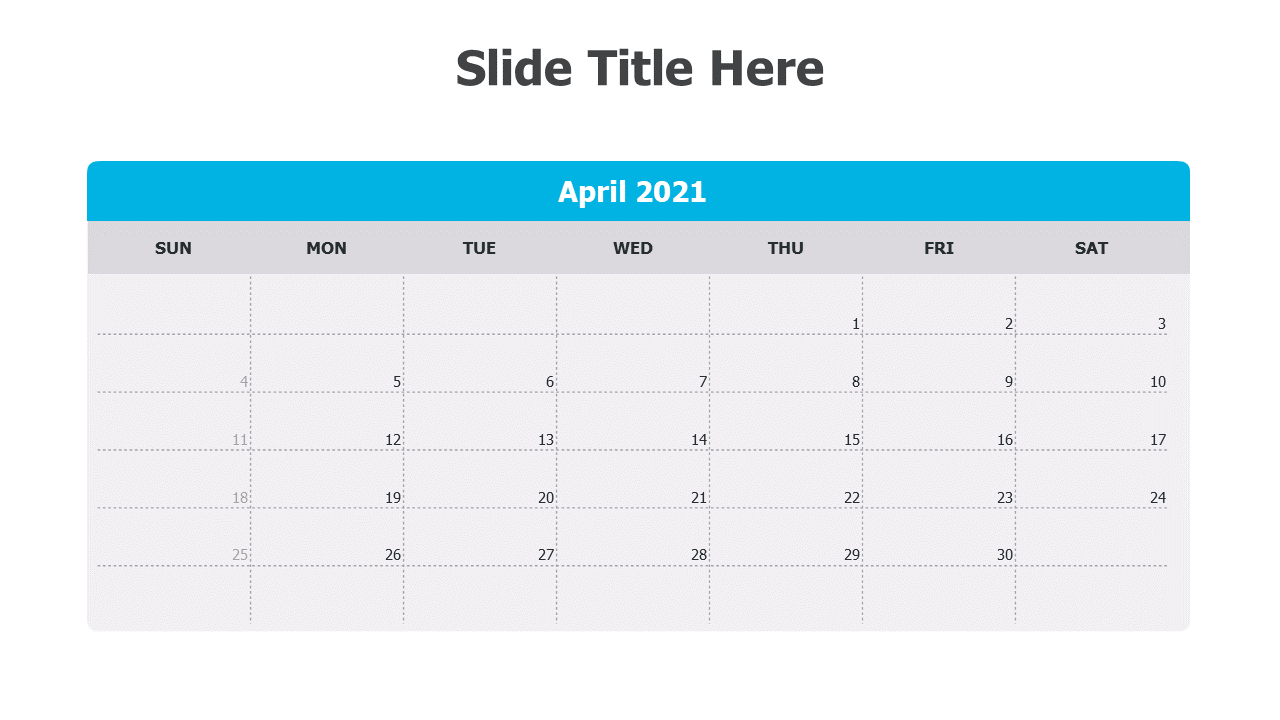 April 2021