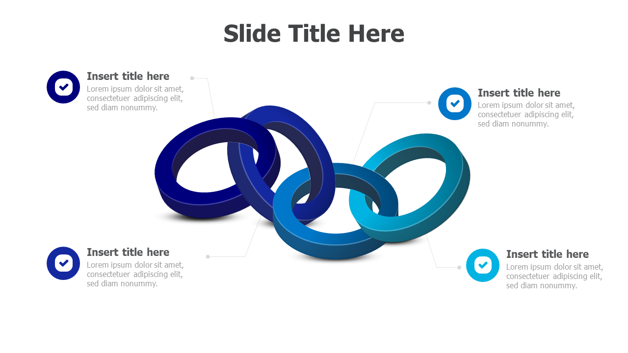 4 intersecting 3D chain