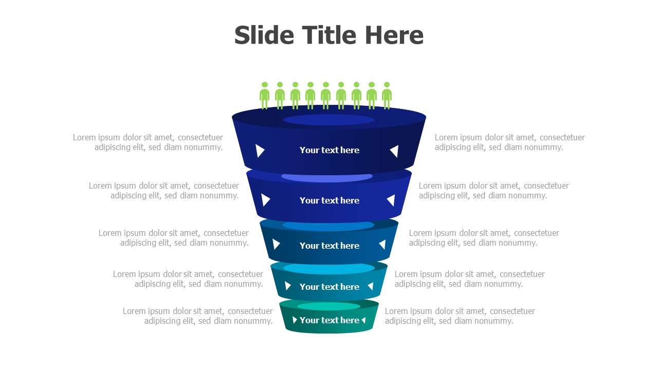 5 levels 3D funnel 7