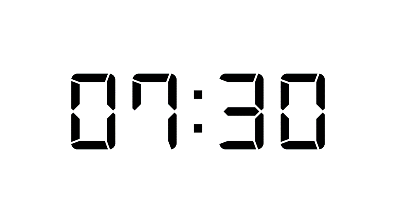 7 Minutes and 30 Seconds Timer