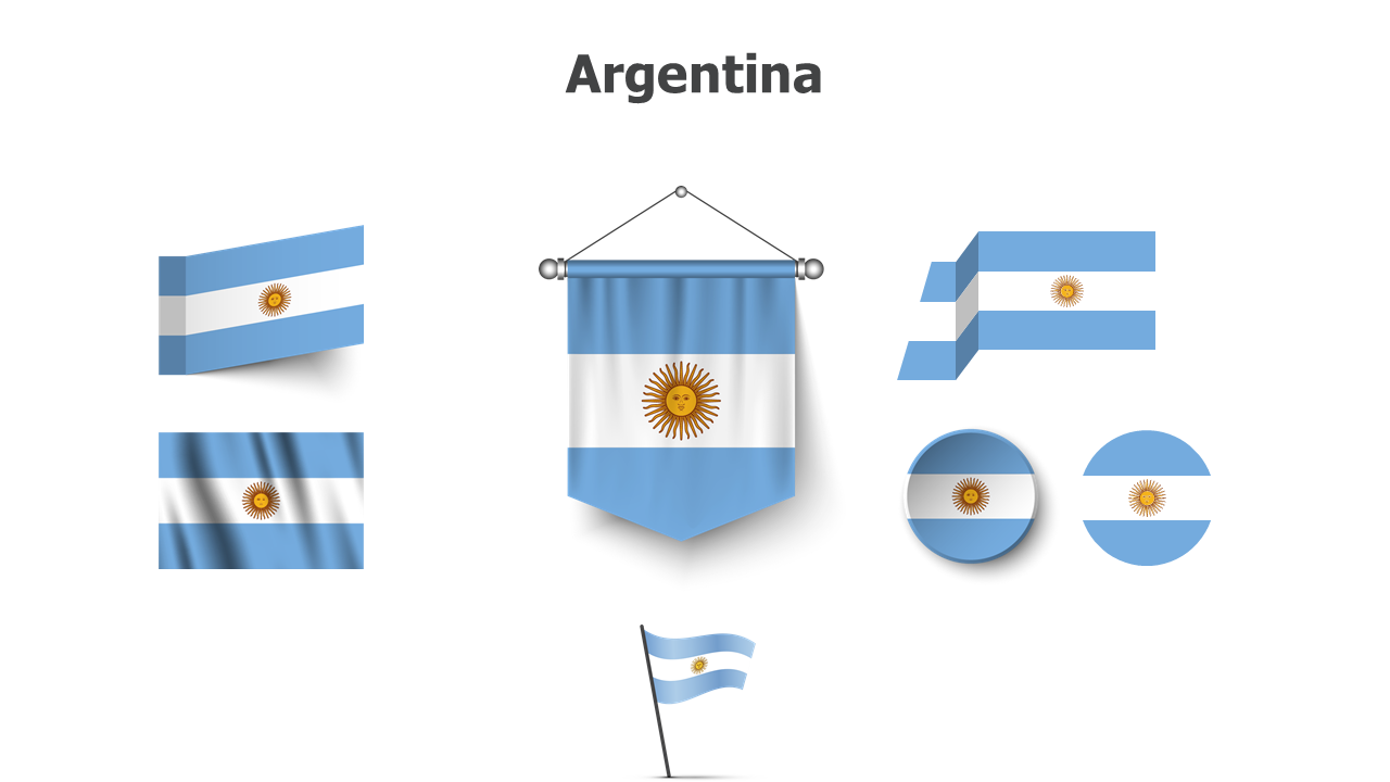 Argentina flags