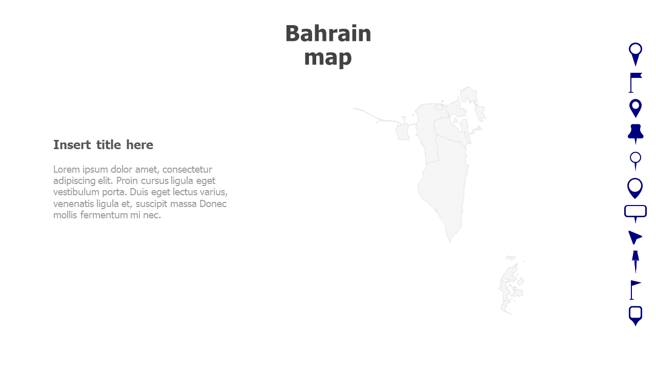 Bahrain map 150