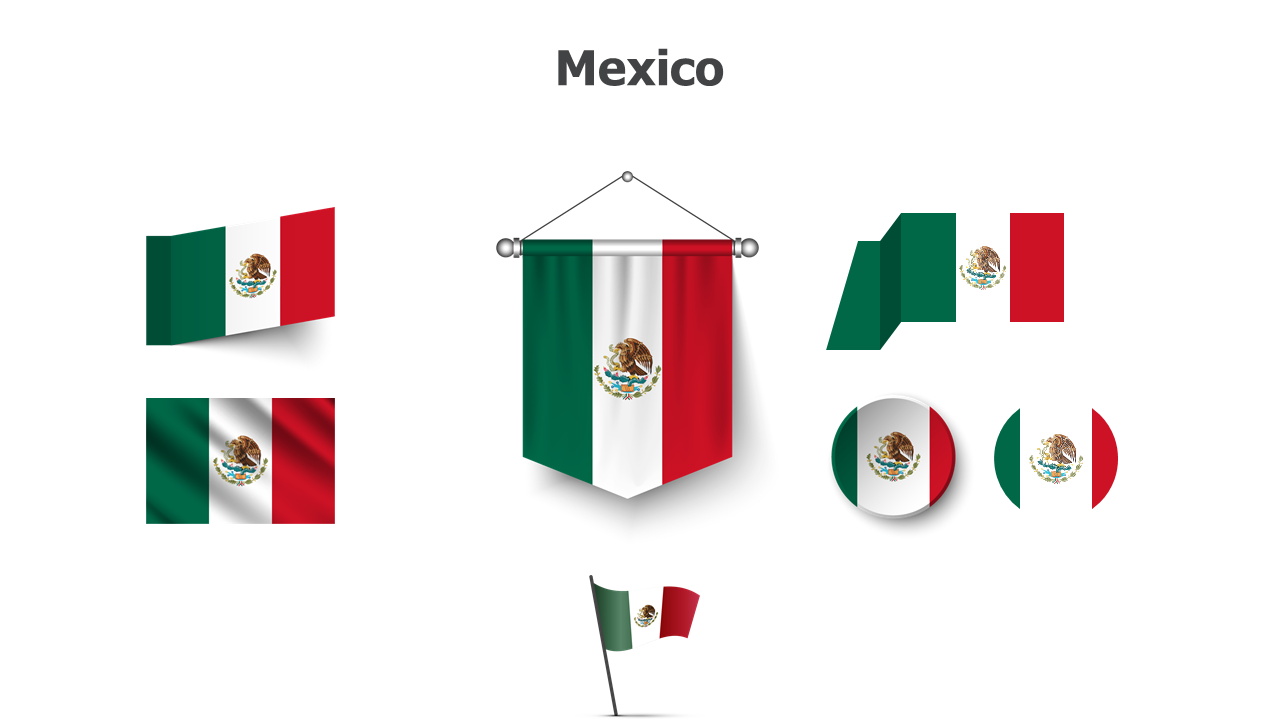 Mexico Flags