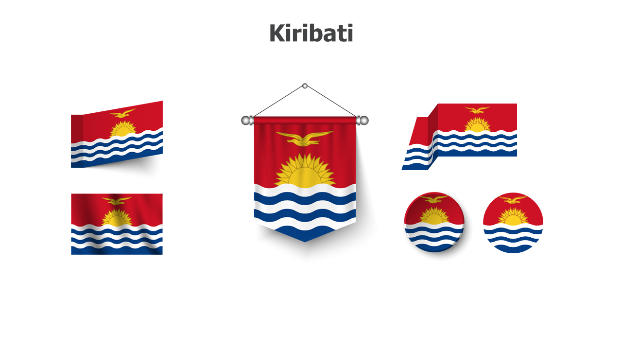 Kiribati flags