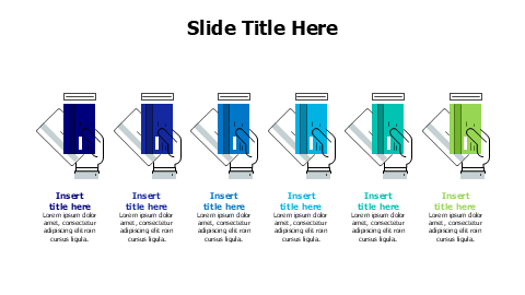 6 hands holding colored visa cards infographic