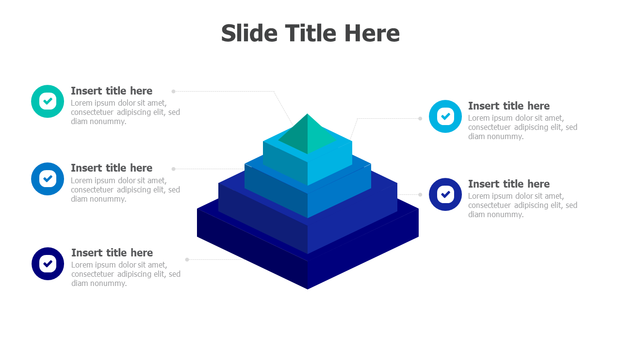 5 points 3D pyramid 12
