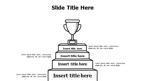 4 doodle steps to a cup infographic
