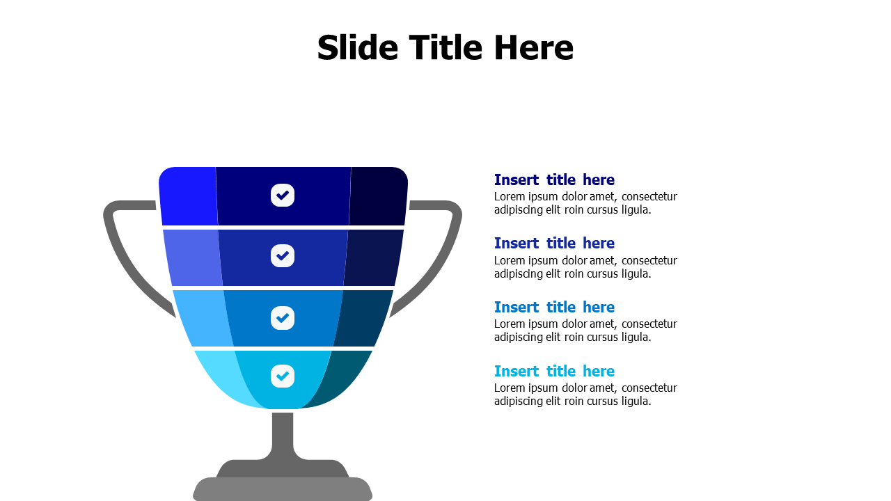 4 steps Cup infographic