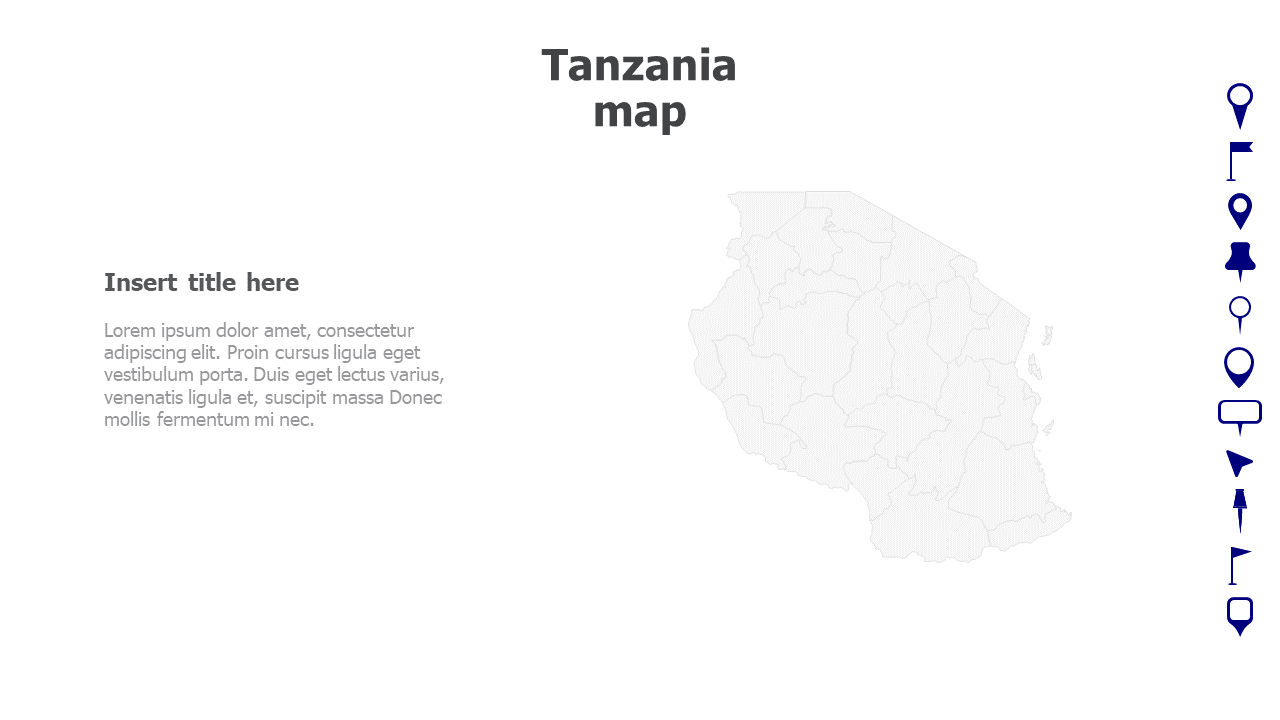 Tanzania map 233