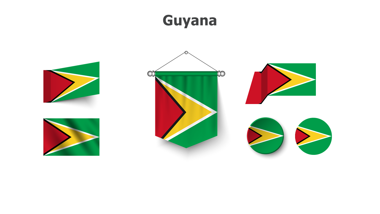 Guyana flags