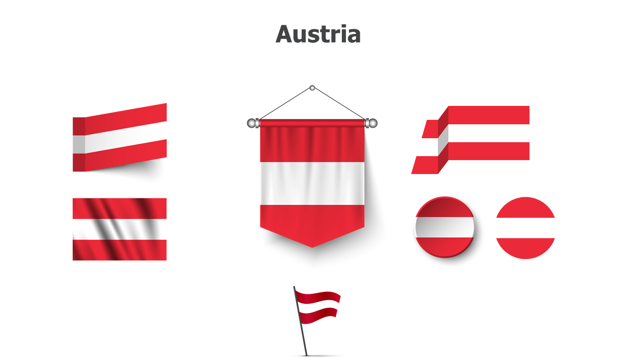 Austria flags