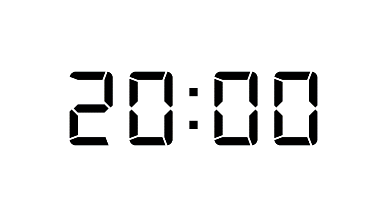 20 Minutes Timer