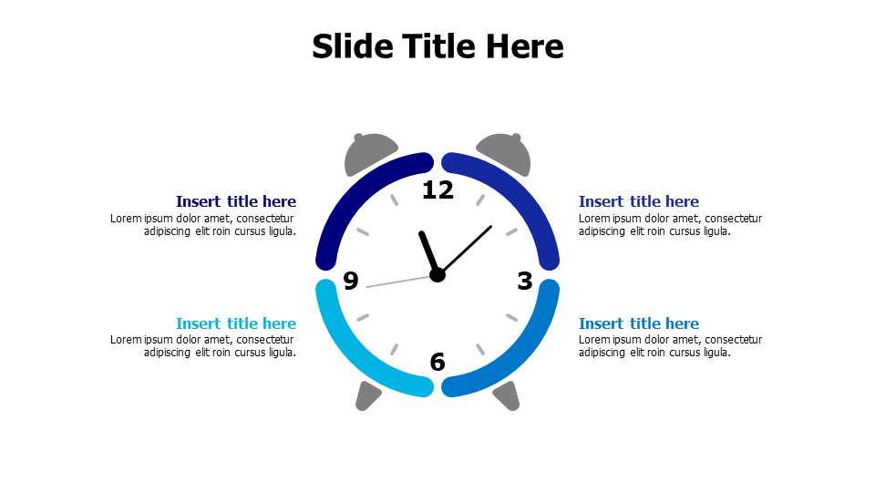 Alarm clock infographic