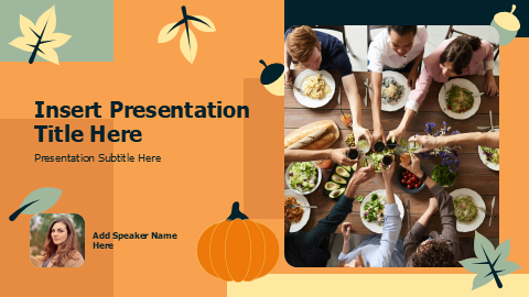 Flat thanksgiving cover theme