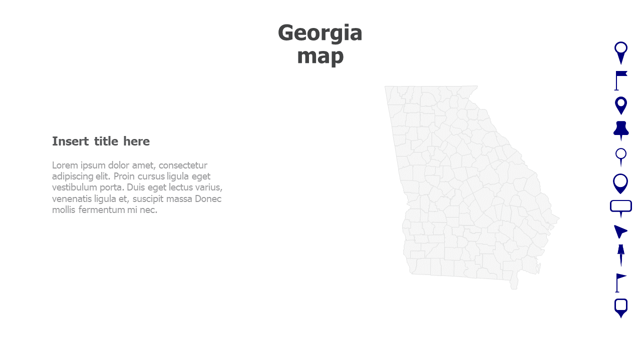 Georgia map 253