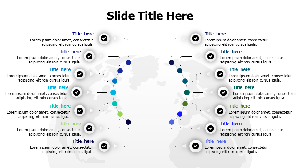 14 points rounded infographic
