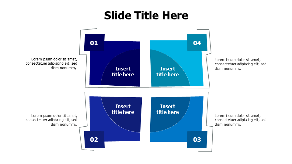 Sketchy matrix with one shared circle infographic