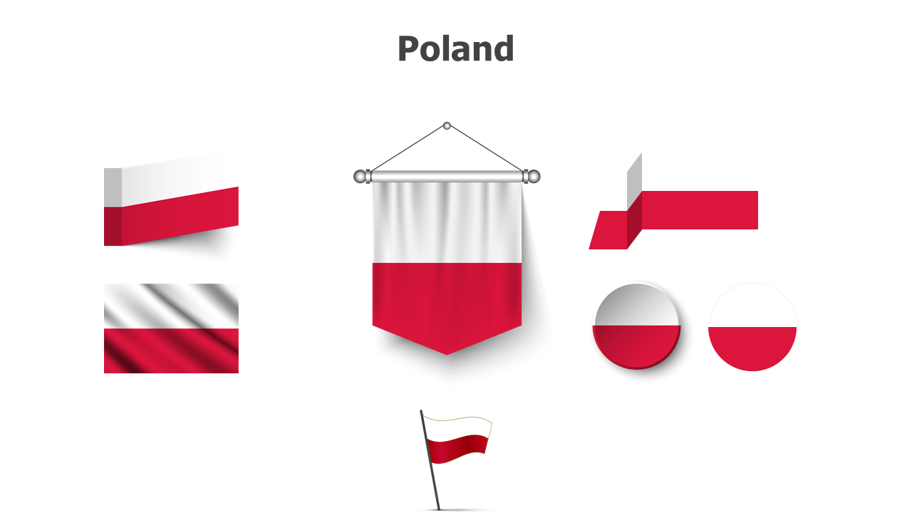 Poland flags