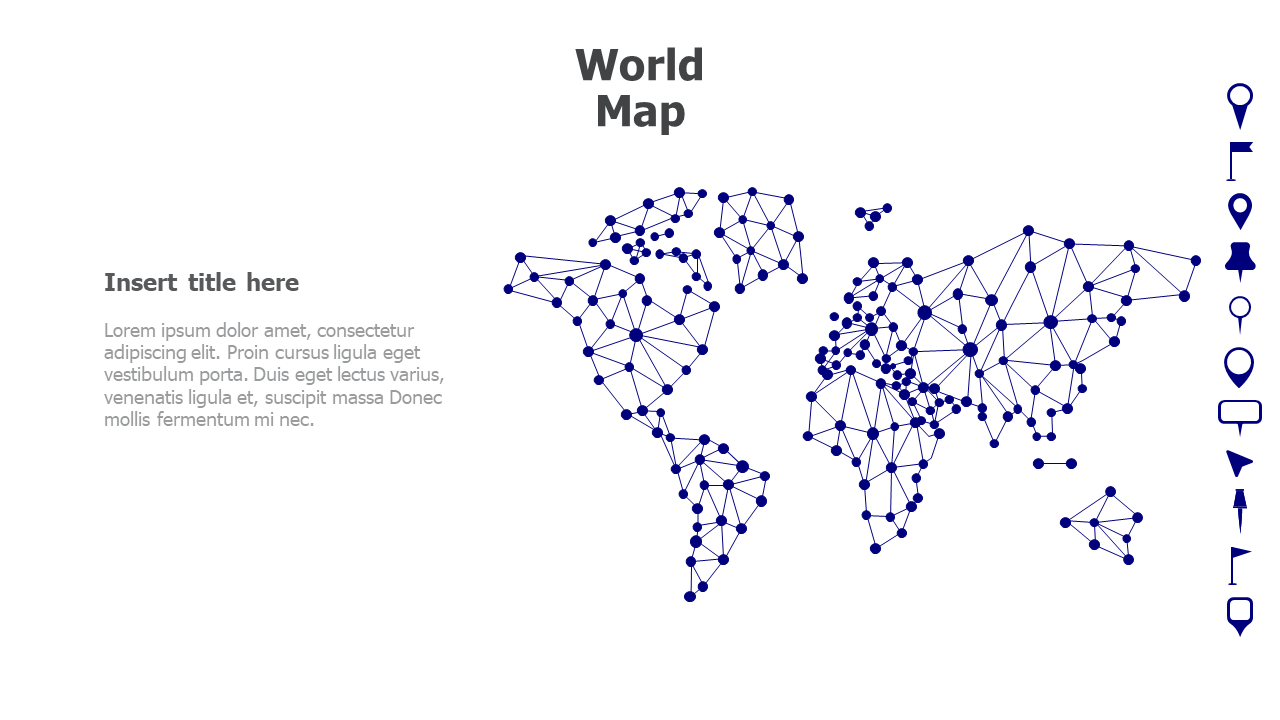 Connected World Map 12