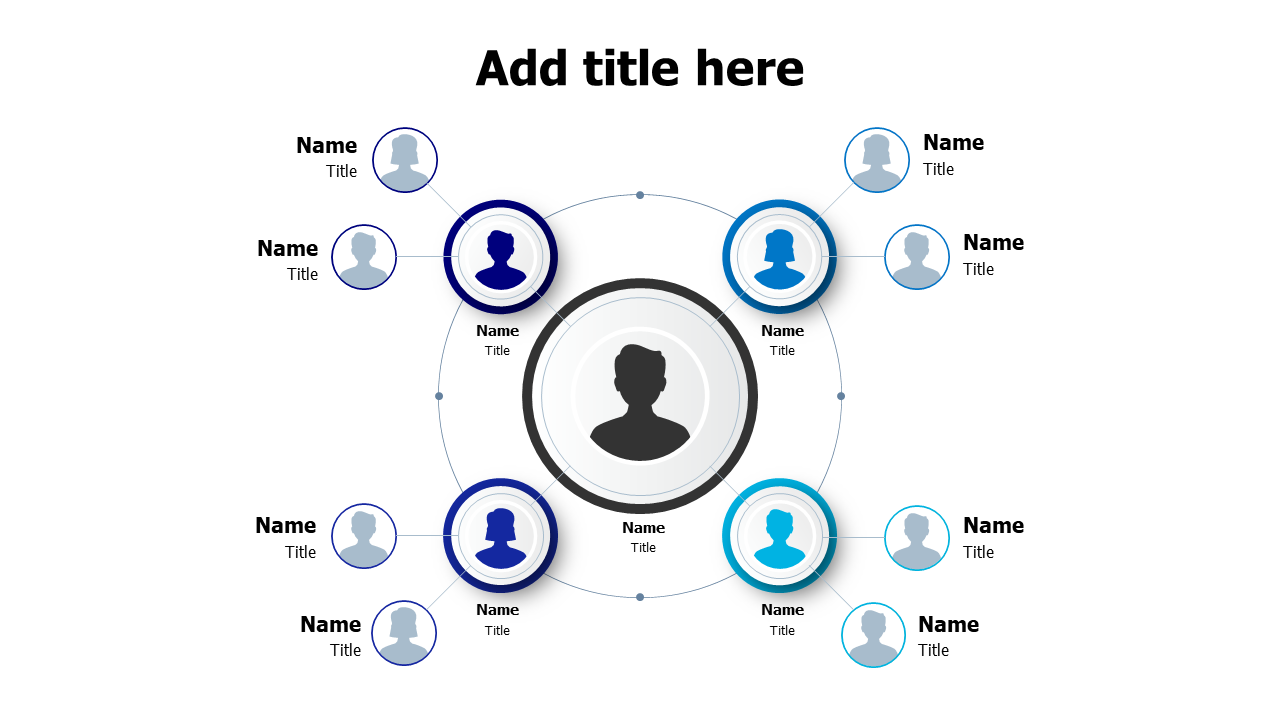 Org Chart infographic template
