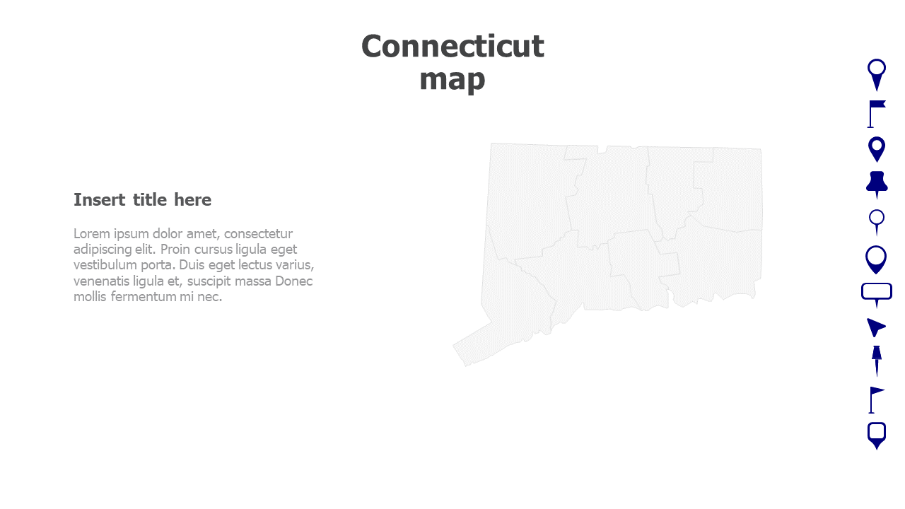 Connecticut map 250