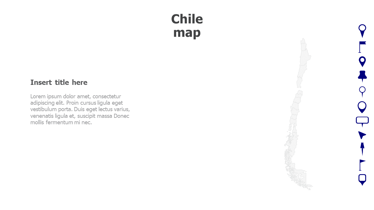 Chile map 105