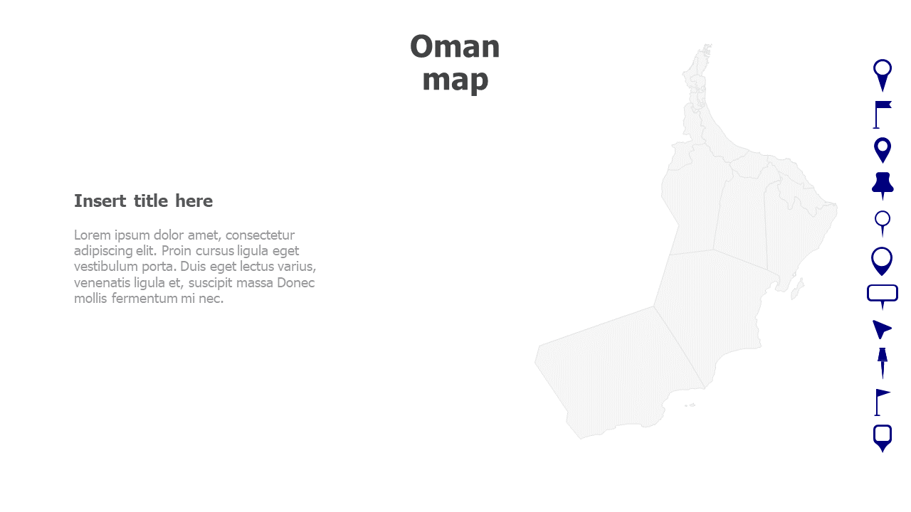 Oman map 173