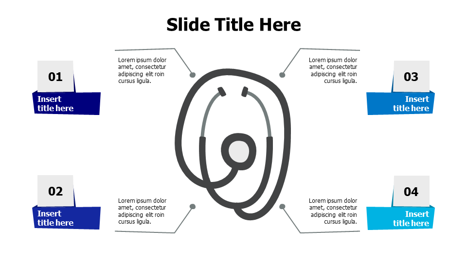 4 points from a twsited stethoscope infographic