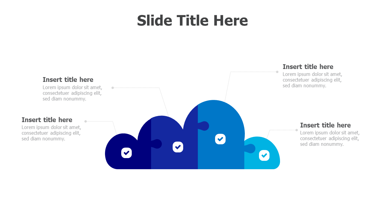 4 pieces cloud puzzles 71
