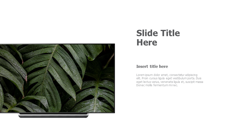 TV Screen mockup