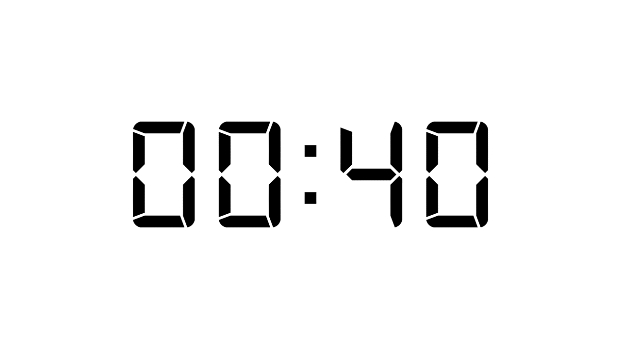 40 Seconds Timer