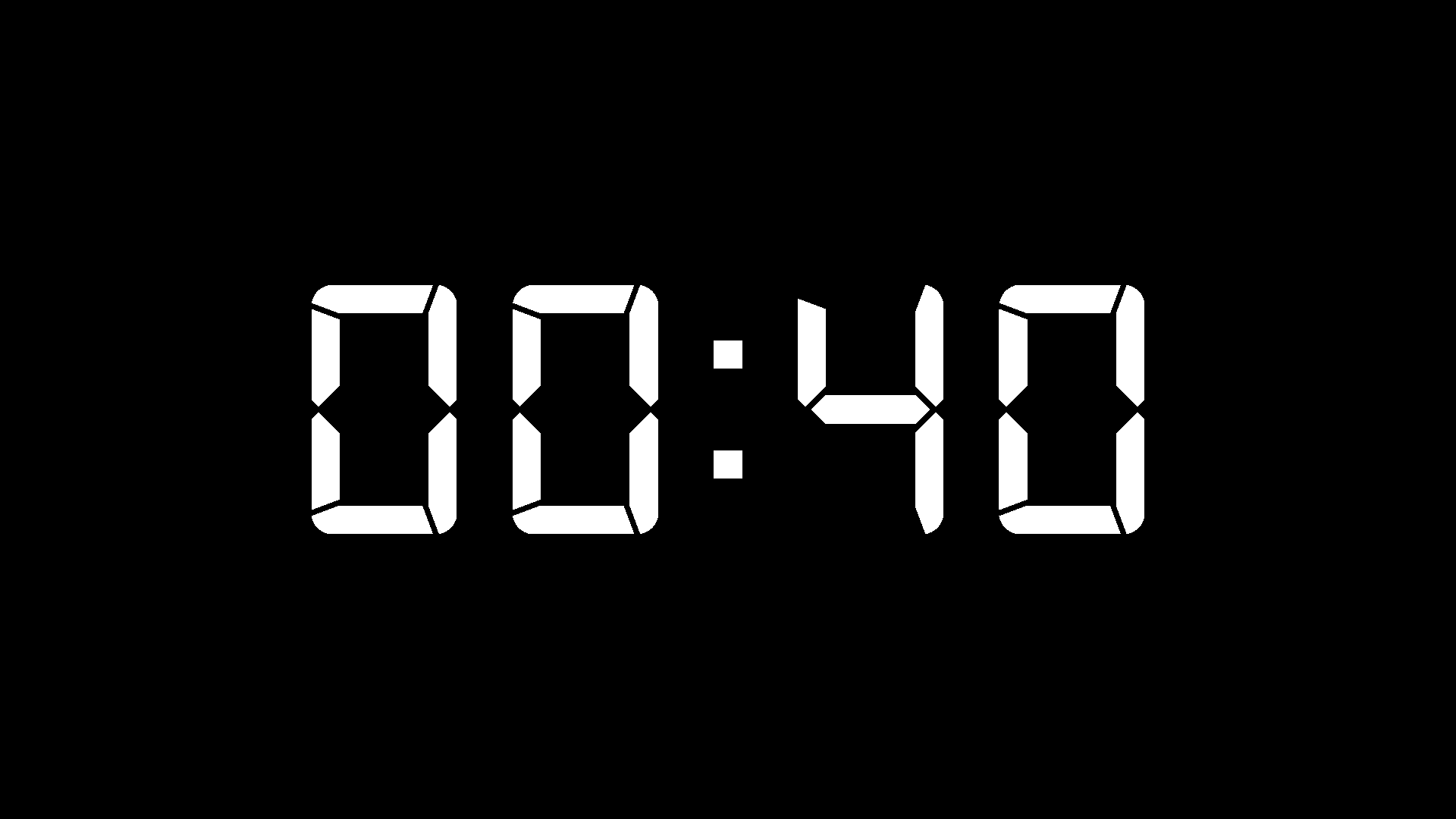 40 Seconds Timer