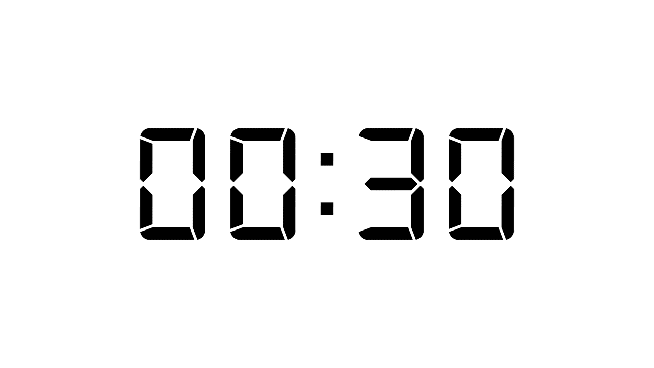 30 Seconds Timer