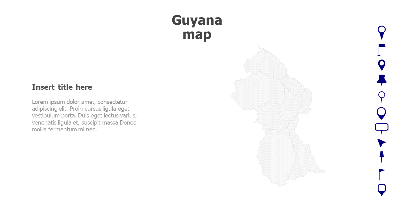Guyana map 106